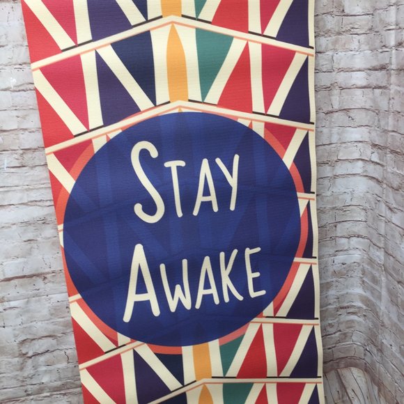 Stay Awake Yoga Mat 72" x 24" Multi-color - Picture 5 of 5